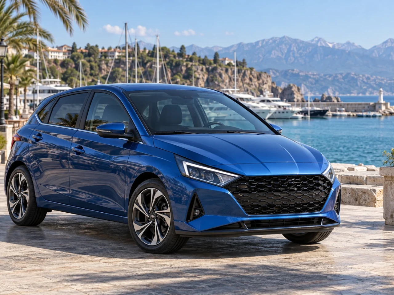 Hyundai i20 dış görünümü Antalya