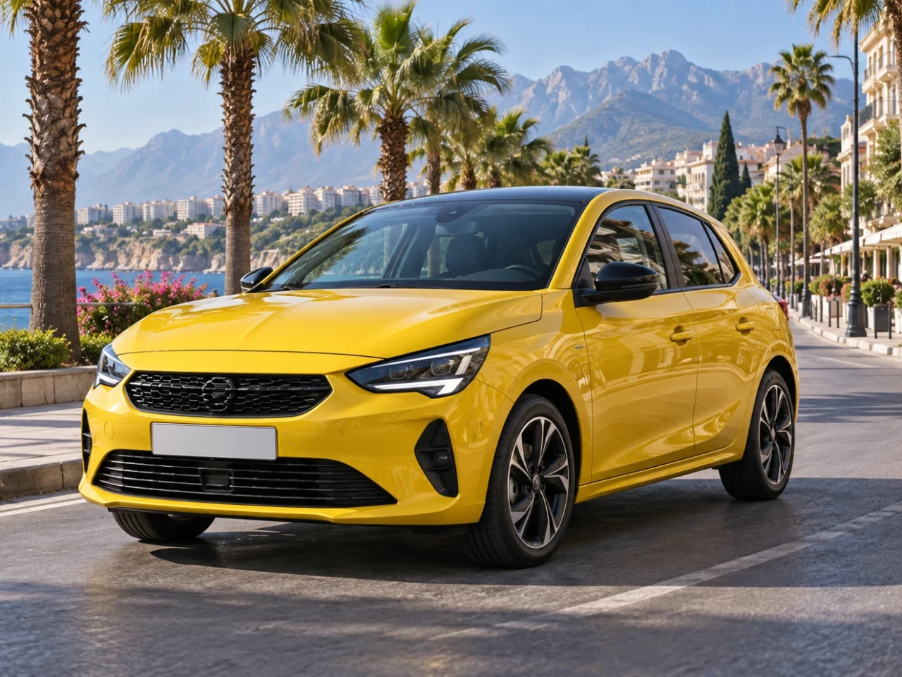 Opel Corsa dış görünümü Antalya